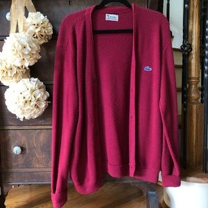 Vintage Lacoste Cardigan
